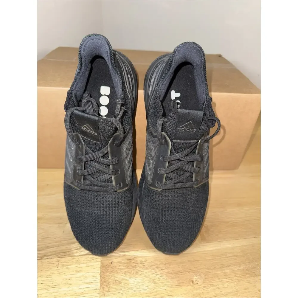 Adidas Ultraboost 19 Athletic Sneaker Running Shoe Black G27508 SZ 8 Preowned